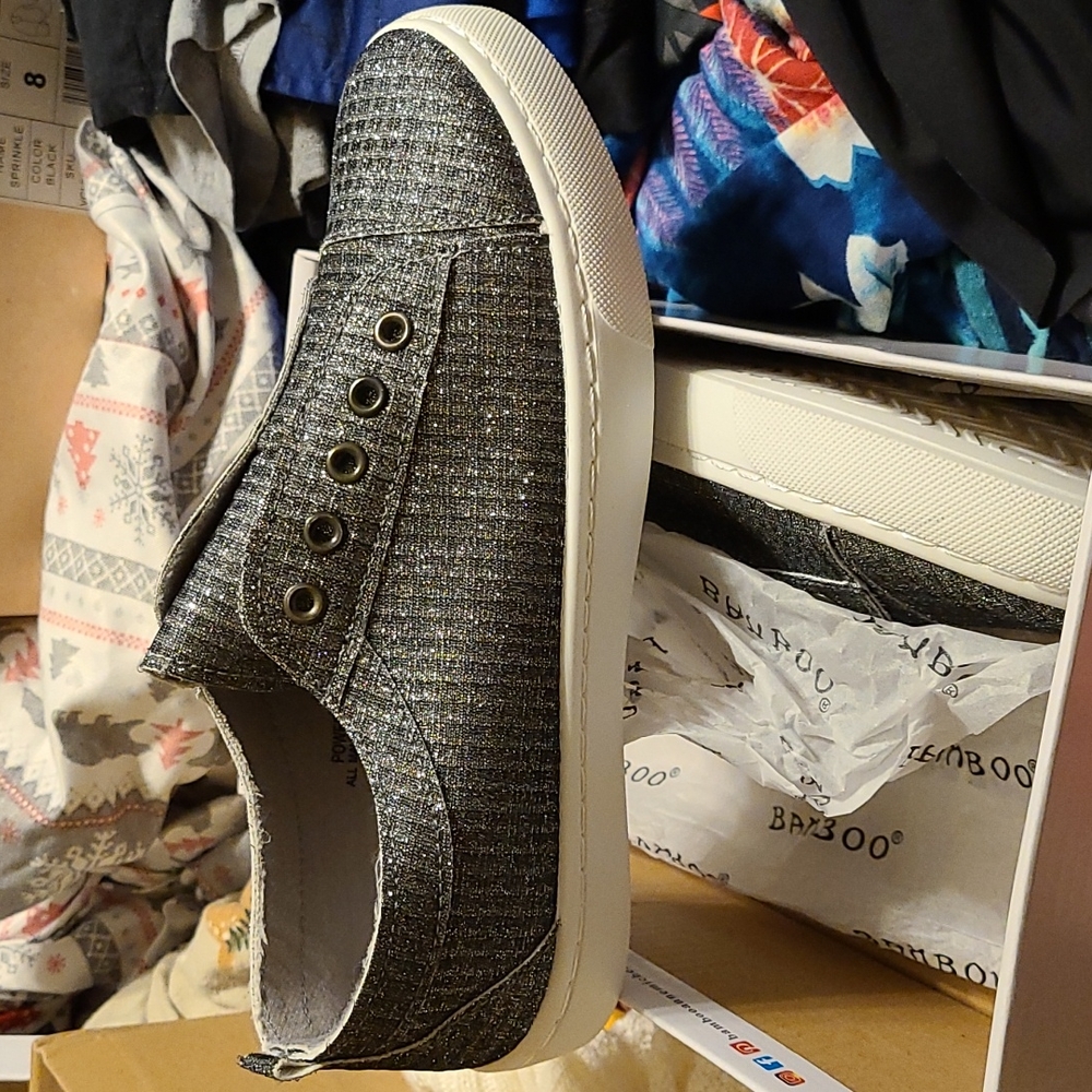 Pewter shoes size 7.5
